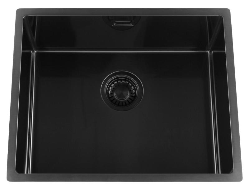 Pure.Sink Luxion PVD Svart diskho 50x40 cm underbyggd, infälld och påbyggd PLX5040-63