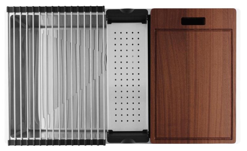 Pure.Sink Luxion Stor rostfri diskho 74x40 cm undermonterad, infälld och påbyggd PLX7440-02