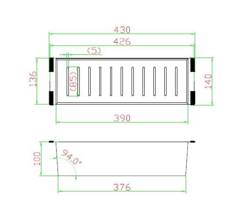 Pure.Sink Luxion Svart insats för diskho PLXCOL-63