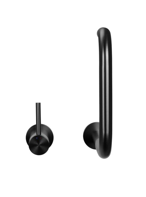 Pure.Sink Luxion 2-håls Gun metal köksblandare med U-utlopp PLX2HU-61