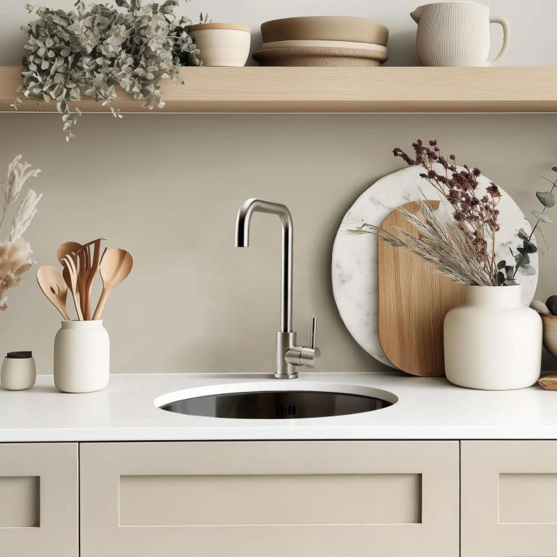 Pure.Sink Rondo Gun metal Rund Diskbänk för planmontering, undermontering och övermontering 38 cm PRN38-61