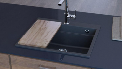 Granitemy Bokträskärbräda för diskbänk 402mm x214mm 1208971830