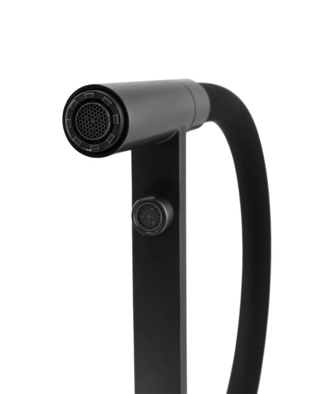 Pure.Sink Elite Steel Flex 3-vägs rostfritt stål kökskran med flexibel utlopp och filtrerat vatten PS8110-02