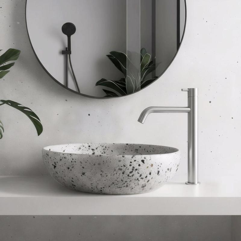 MURO TUA hög tvättställsblandare för tvättställ krom M1.A2.CR