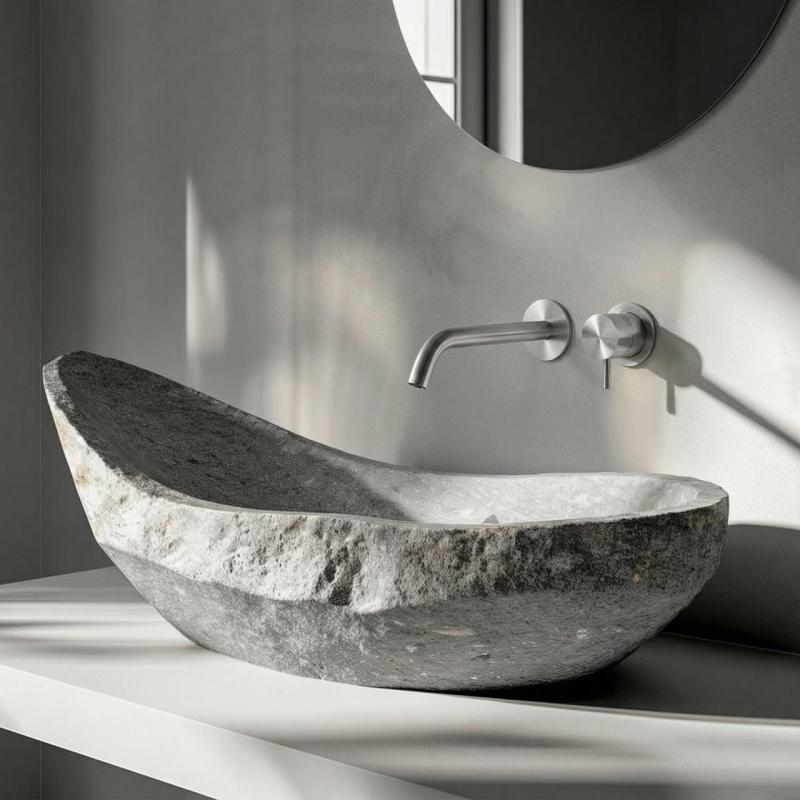 MURO TUA Väggmonterad tvättställsblandare krom M1.AB1.2.CR