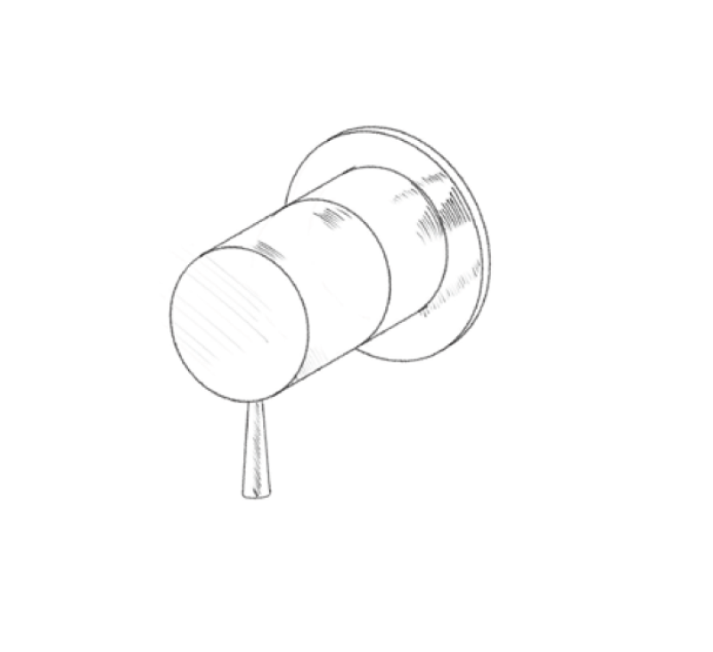 MURO TUA Väggmonterad blandare i krom M1.B31.R.CR