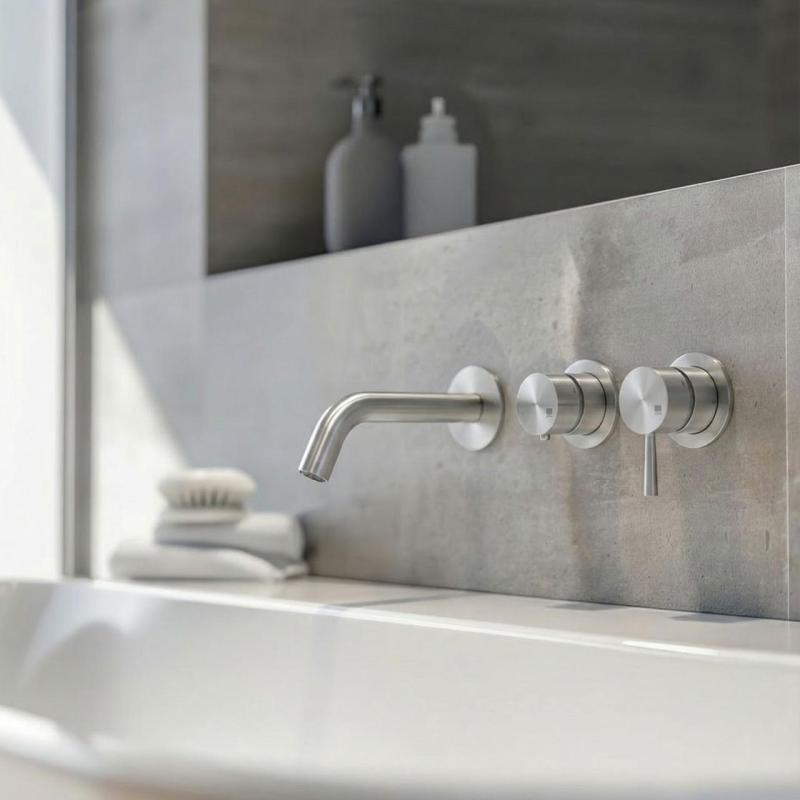 MURO TUA Inbyggd duschtermostatblandare med 1 utgång, krom M1.B31T.R.CR