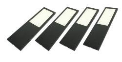 Indux Solin Kök Bygg Multi Tone LED Set 4 Spots x 3,6 W Svart 1208972346