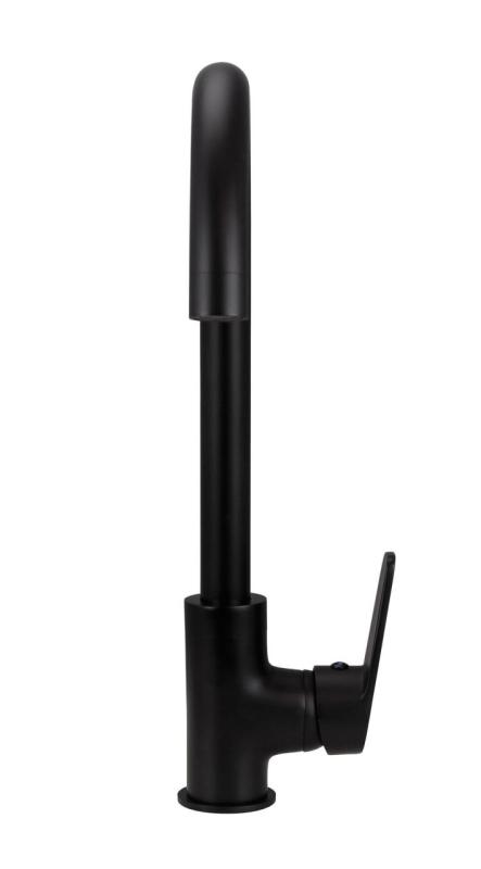 Aquanello Casa Svart enkelspaks köksblandare BL-1201-CS