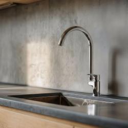 Aquanello Casa Köksblandare krom med överliggande handtag CR-1202-CS