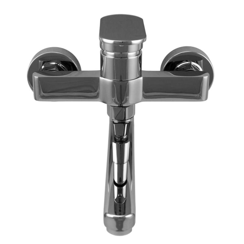 Aquanello Casa Enspaks kökskran i krom med utlopp 20 cm CR-1420-CS