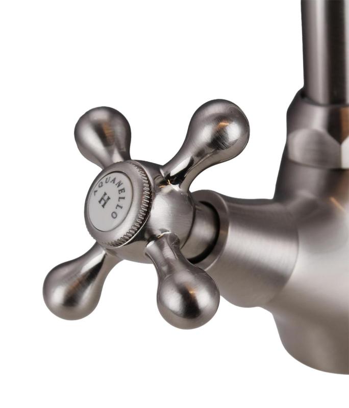 Aquanello Heritage Ascot Klassisk kökskran i rostfritt stål NB-4004-HA