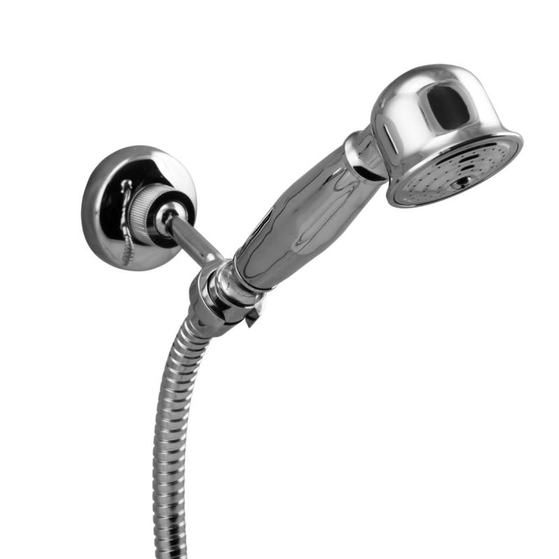 Aquanello Heritage Ascot Klassisk duschkran med stjärnknappar i krom, inklusive handdusch CR-2002-HA