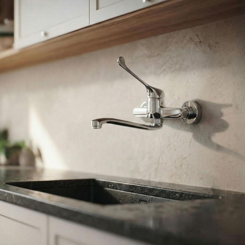 Aquanello Medic Kökskran med lång handtag, krom CR-1005-MD