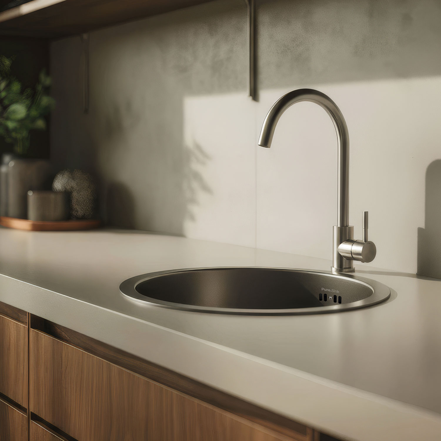 Runda former i köket